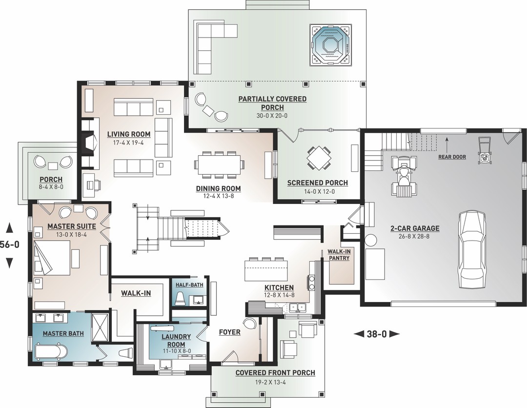 Hpm Home Plans Home Plan 728 3926