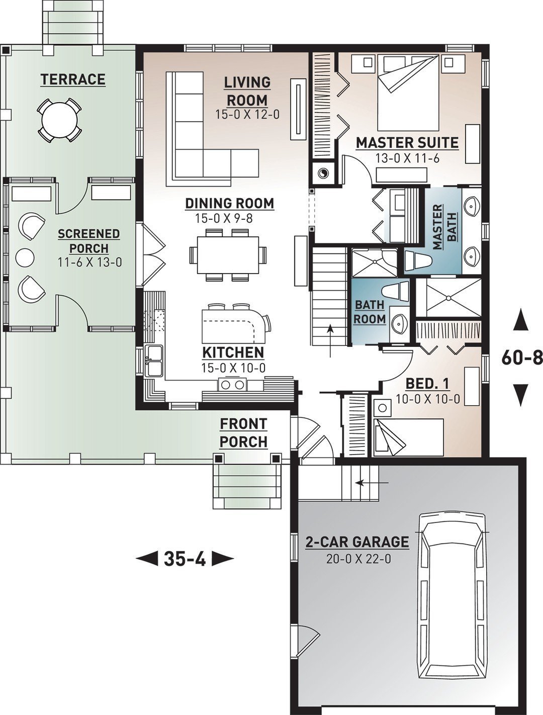 HPM Home Plans | Home Plan: 728-39491